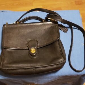Vintage Coach Willis Handbag Purse 9927
